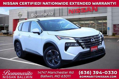 White Pearl 2026 Nissan Rogue SV