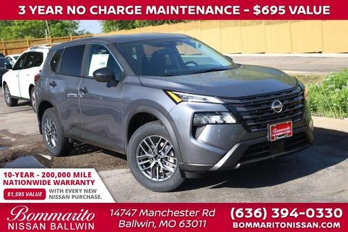 Gun Metallic 2026 Nissan Rogue S