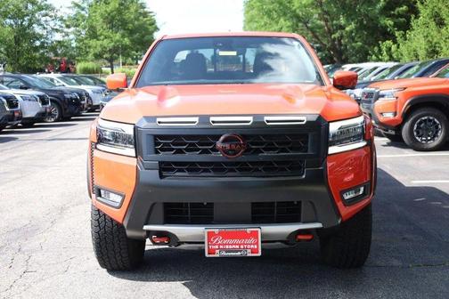 Orange 2025 Nissan Frontier PRO-4X