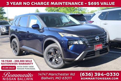 Deep Ocean Blue 2026 Nissan Rogue SV