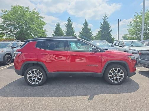 Red 2025 Jeep Compass Limited