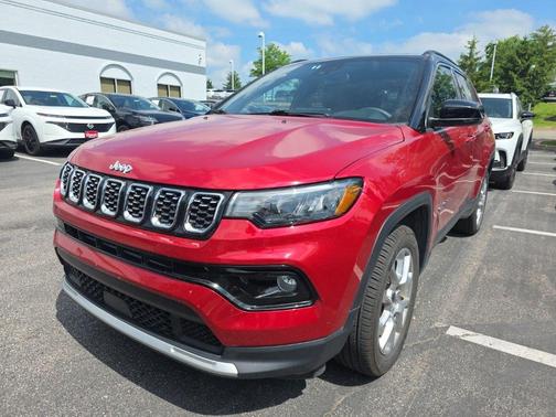 Red 2025 Jeep Compass Limited