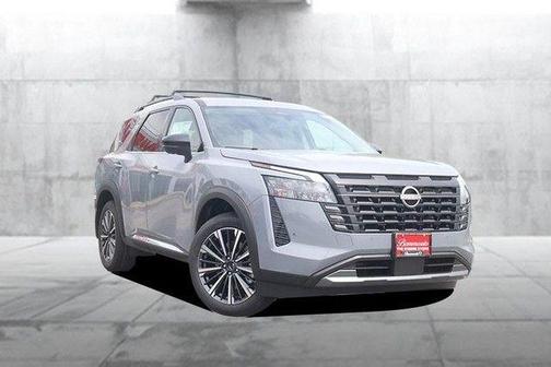 Boulder Gray Metallic 2026 Nissan Pathfinder Platinum