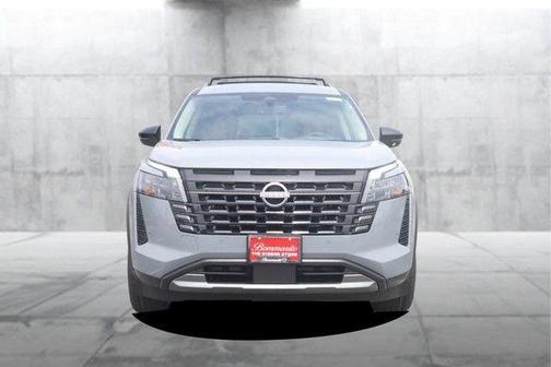 Boulder Gray Metallic 2026 Nissan Pathfinder Platinum