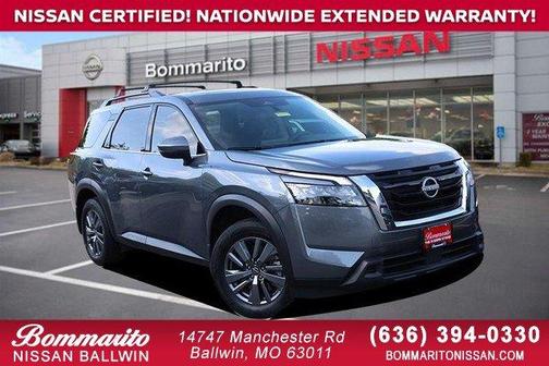 Gun Metallic 2025 Nissan Pathfinder SV