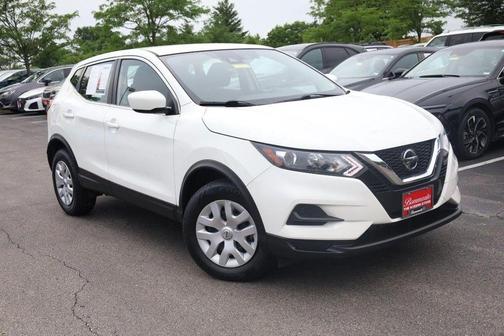 Glacier White 2020 Nissan Rogue Sport S