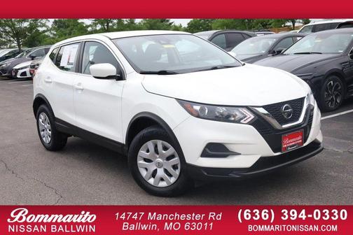 Glacier White 2020 Nissan Rogue Sport S