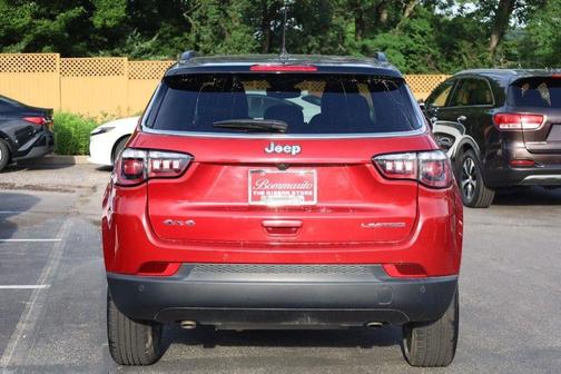 Red 2025 Jeep Compass Limited