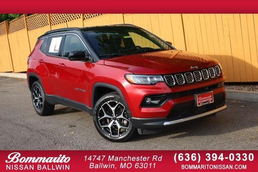 Red 2025 Jeep Compass Limited