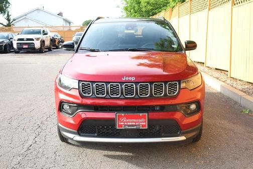 Red 2025 Jeep Compass Limited
