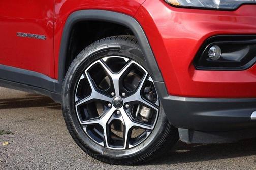 Red 2025 Jeep Compass Limited