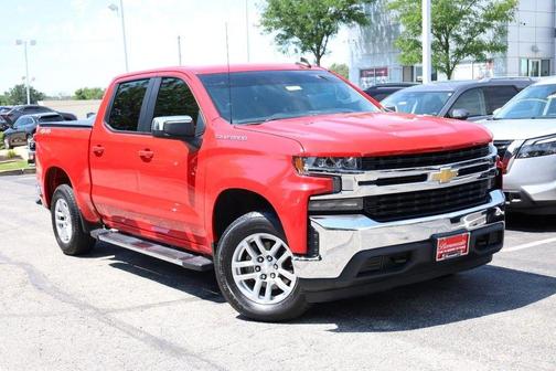 Red 2019 Chevrolet Silverado 1500 LT