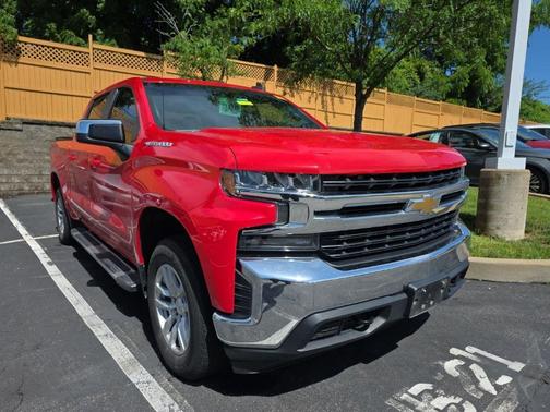 Red 2019 Chevrolet Silverado 1500 LT