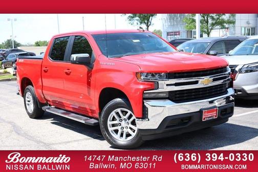 Red 2019 Chevrolet Silverado 1500 LT