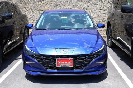Intense Blue 2022 Hyundai ELANTRA SEL