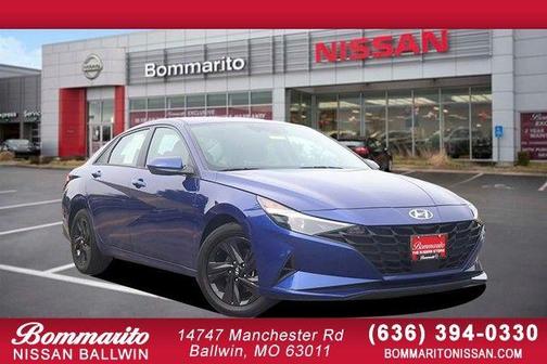 Intense Blue 2022 Hyundai ELANTRA SEL