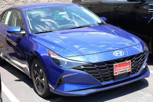 Intense Blue 2022 Hyundai ELANTRA SEL