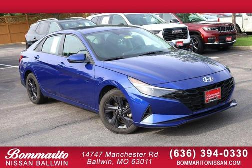 Intense Blue 2022 Hyundai ELANTRA SEL