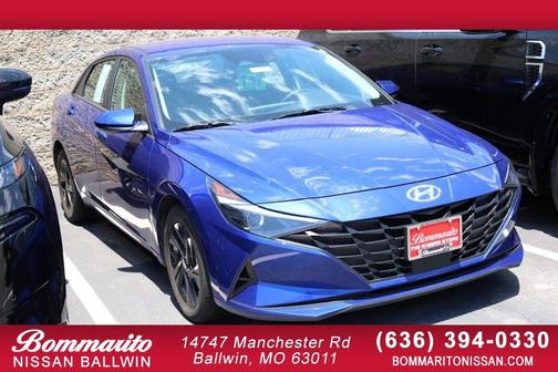 Intense Blue 2022 Hyundai ELANTRA SEL