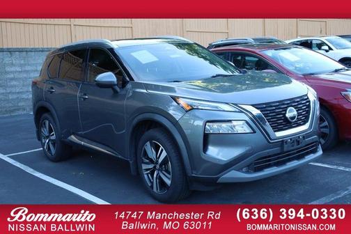 Gun Metallic 2021 Nissan Rogue SL