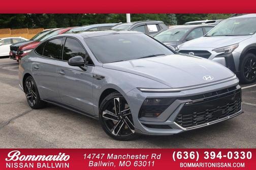 Blue 2024 Hyundai SONATA N Line
