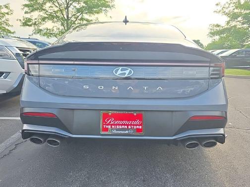 Blue 2024 Hyundai SONATA N Line