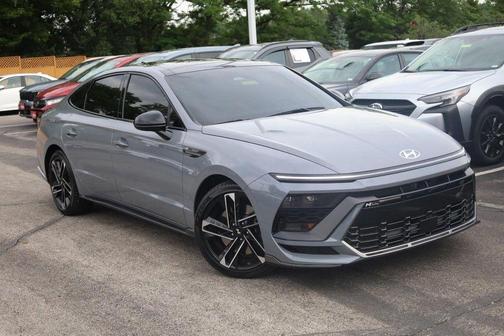 Blue 2024 Hyundai SONATA N Line