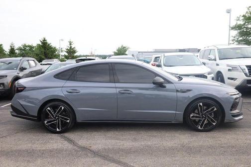Blue 2024 Hyundai SONATA N Line