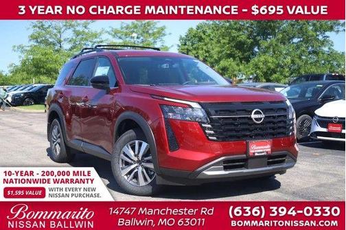 Scarlet Ember 2026 Nissan Pathfinder SL