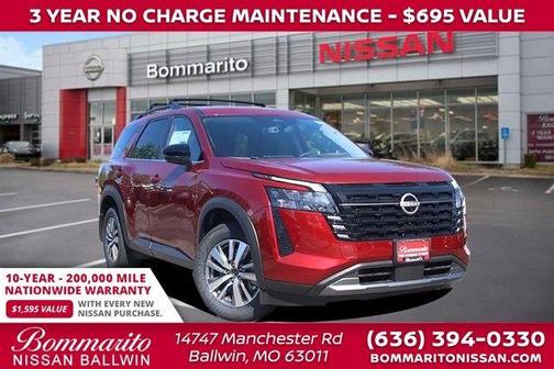 Scarlet Ember 2026 Nissan Pathfinder SL