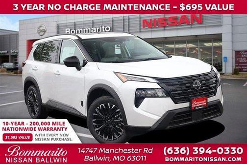Everest White P 2026 Nissan Rogue Dark Armor