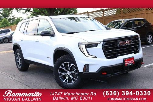 Summit White 2025 GMC Acadia AT4