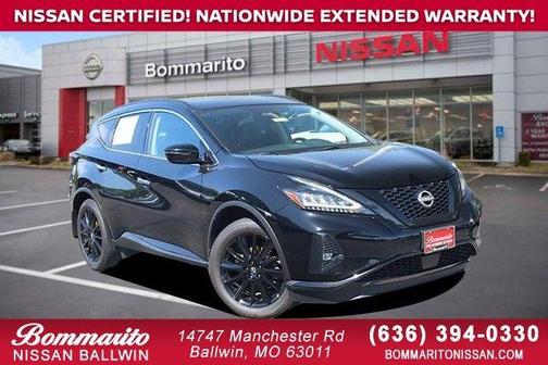 Super Black 2024 Nissan Murano SV