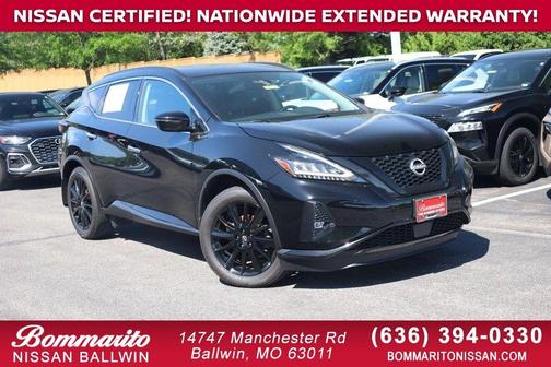 Super Black 2024 Nissan Murano SV