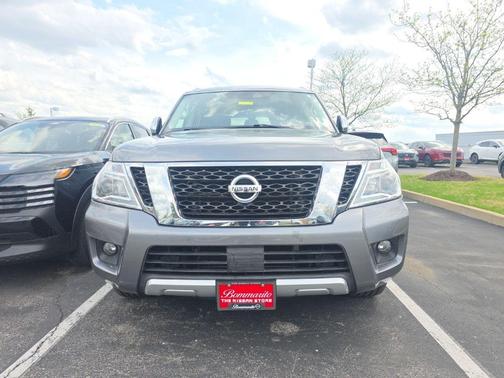 Gun Metallic 2018 Nissan Armada Platinum