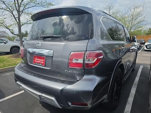 Gun Metallic 2018 Nissan Armada Platinum