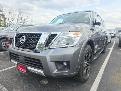 Gun Metallic 2018 Nissan Armada Platinum