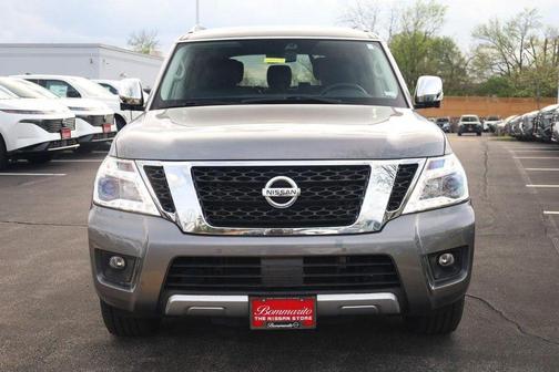 Gun Metallic 2018 Nissan Armada Platinum