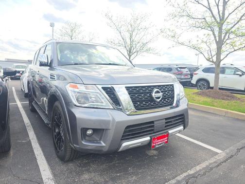 Gun Metallic 2018 Nissan Armada Platinum
