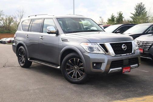 Gun Metallic 2018 Nissan Armada Platinum