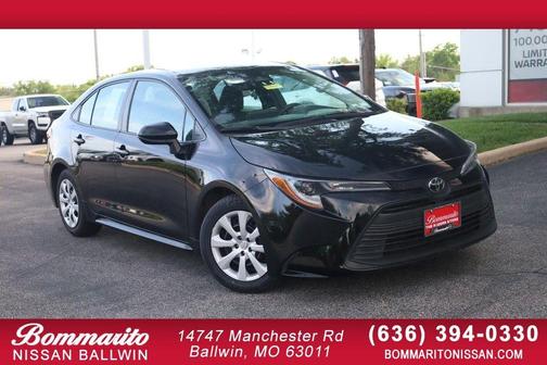 Midnight Black Metallic 2024 Toyota Corolla LE