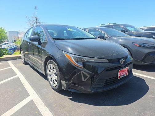 Midnight Black Metallic 2024 Toyota Corolla LE
