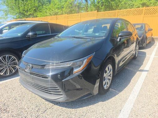 Midnight Black Metallic 2024 Toyota Corolla LE