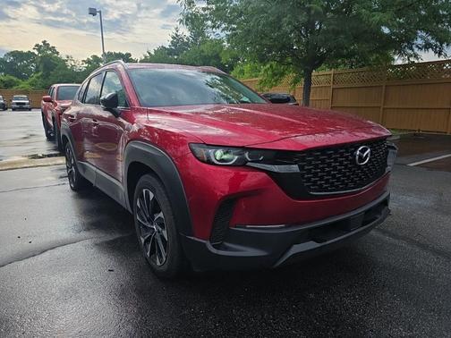 Soul Red Crystal Metallic 2025 Mazda CX-50 Hybrid Premium Plus Package