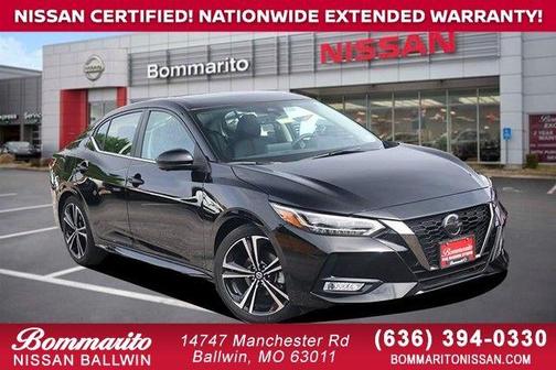 Black 2023 Nissan Sentra SR