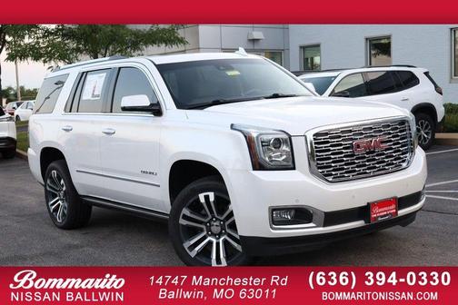 White Frost 2018 GMC Yukon Denali