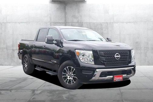 Black 2024 Nissan Titan SV