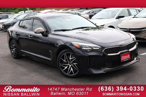 Aurora Black 2022 Kia Stinger GT-Line