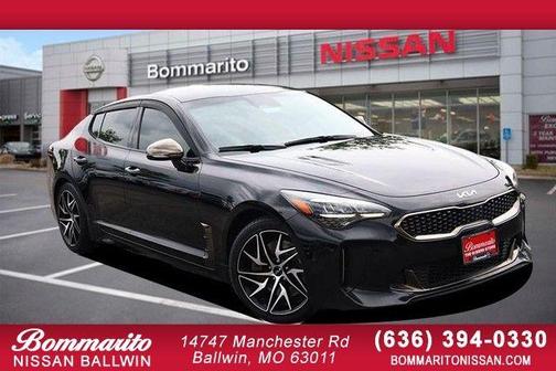 Aurora Black 2022 Kia Stinger GT-Line