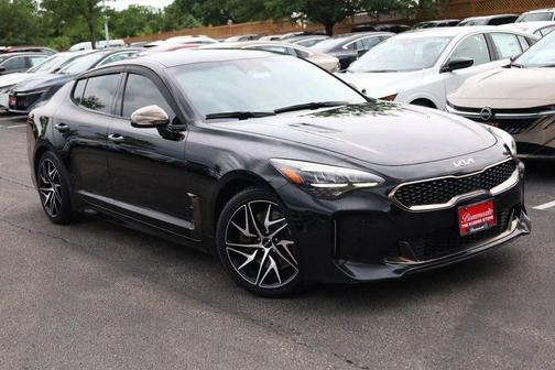 Aurora Black 2022 Kia Stinger GT-Line